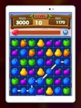 Fruit Crush Link Match 3 Puzzle Game游戏截图4