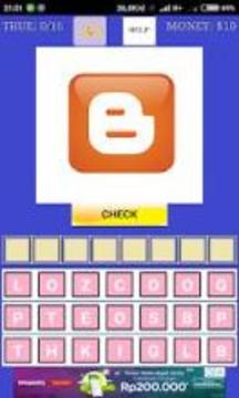 Tebak Gambar Logo Brand : Quiz Game Trivia游戏截图1