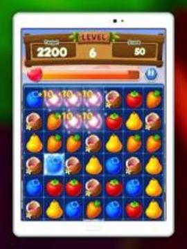 Fruit Crush Link Match 3 Puzzle Game游戏截图2
