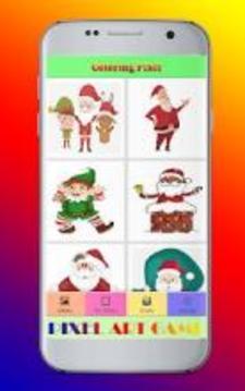 Christmas Draw Color By Number Pixel Art 2018游戏截图3