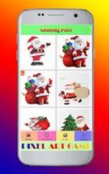 Christmas Draw Color By Number Pixel Art 2018游戏截图2