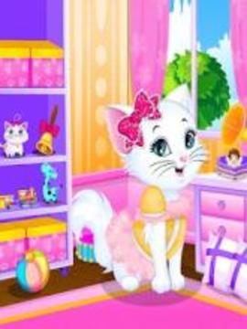 Kitty Cat Furry Makeover - Kitty Pet Love Care游戏截图5