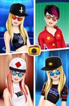 Rockstar Girl Fashion Salon游戏截图2