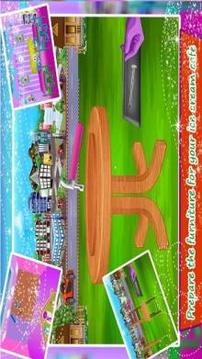 Ice Cream Factory Builder Game游戏截图1