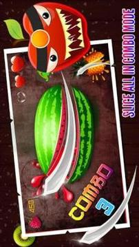 Fruit hit slice - Fruit cutting game游戏截图1