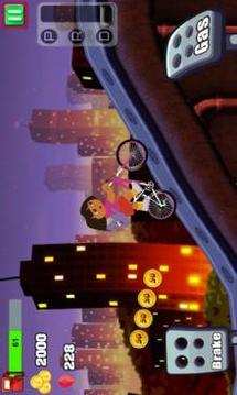 Super Dora Climb Bicycle - dora games for kids游戏截图1