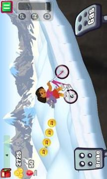 Super Dora Climb Bicycle - dora games for kids游戏截图3