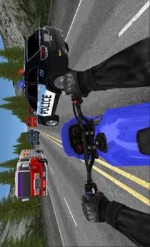 BIKERS vs COPS HD - 3D Racing Game游戏截图1