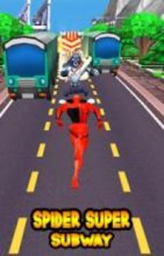 Avenger Spider Subway Infinity 3D游戏截图2