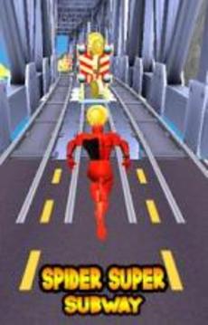 Avenger Spider Subway Infinity 3D游戏截图5