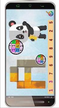 Panda Basics Education & Learning Color By number游戏截图4