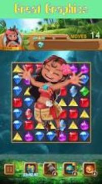 Jewels Island - Match Puzzle游戏截图1