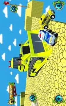 Extreme Free Ride Police Car Chase游戏截图2