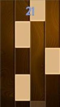 Lady Gaga - Poker Face - Piano Wooden Tiles游戏截图1