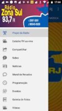 Radio Zona Sul FM 93,7 RJ游戏截图3