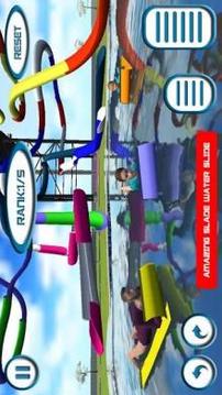 Waterpark Slate Stunts : Racing in Slates游戏截图5