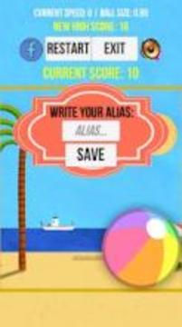 Crazy Beach Ball游戏截图1