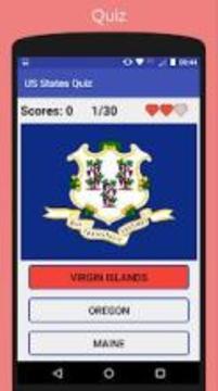 US states quiz游戏截图4