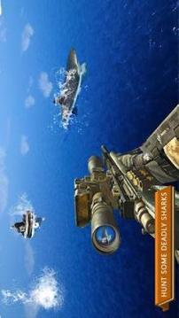 Angry Shark Attack Hunting World游戏截图1