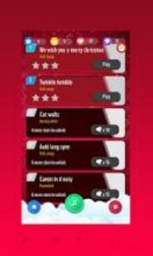 Red Piano Tiles 2018游戏截图3