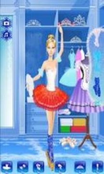 Frost Ballerina Fancy Princess Dress Up Game游戏截图2