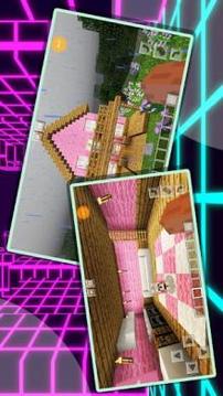 New Pink House 2018 Girls Dream MCPE游戏截图5