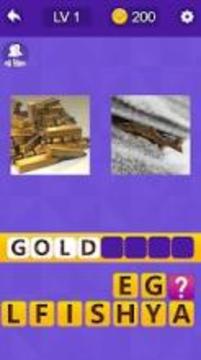 2 Pics 1 Word - Guessing Word游戏截图4