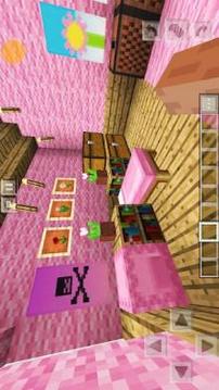 New Pink House 2018 Girls Dream MCPE游戏截图3