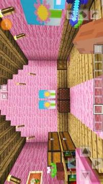 New Pink House 2018 Girls Dream MCPE游戏截图4