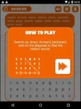 Word Search Crossword Puzzle Connect游戏截图1