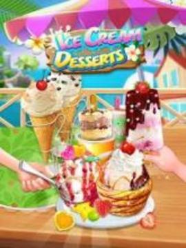 Ice Cream Desserts Galaxy - Summer Trendy Food游戏截图1