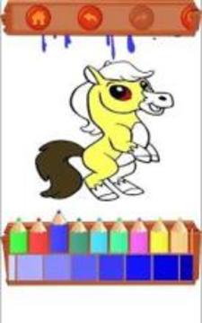 Animals Paint Book - Coloring for Kids游戏截图2