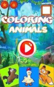 Animals Paint Book - Coloring for Kids游戏截图4