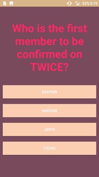 TWICE Trivia游戏截图3