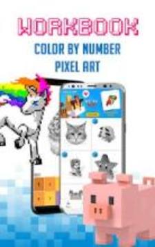 Workbook - Pixel Art: Coloring by Numbers游戏截图5