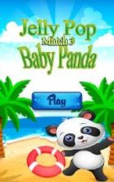 Jelly Pop Baby Panda - Match 3游戏截图5