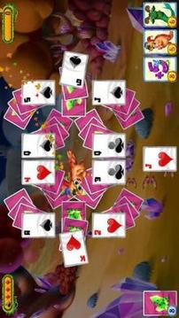 Solitaire Creatures: TriPeaks Solitaire Card Game游戏截图3