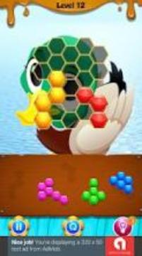 Duck Hexagon Puzzle游戏截图3