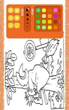 Kids Book - Coloring Witch游戏截图2