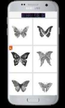 color by number butterfly Pixel Art游戏截图4