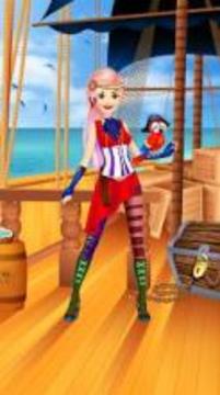 Pirate Style Girls Dress Up游戏截图2