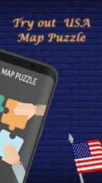 USA Map Puzzle (All States)游戏截图4