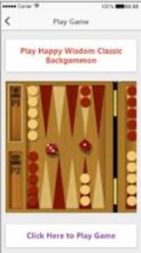 Happy Wisdom Classic Backgammon游戏截图3