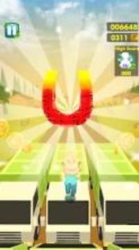 Subway Toon Rush Run游戏截图1