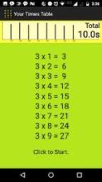 Your Times Table for Kids游戏截图1