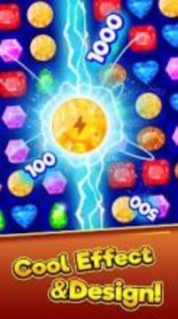 Jewel Blast Free - jewels and gems match 3 games游戏截图1