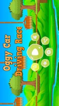 Super Oggy Car Drivinge Race游戏截图5