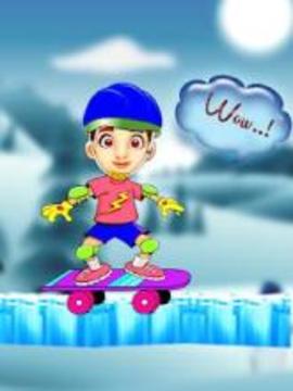 Ski Skating - Ice Dash游戏截图5