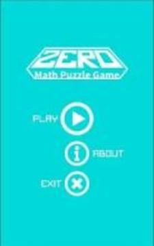 Zero - Math Puzzle Game游戏截图3