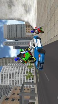 Ultimate Motorcycle Police Chase游戏截图1